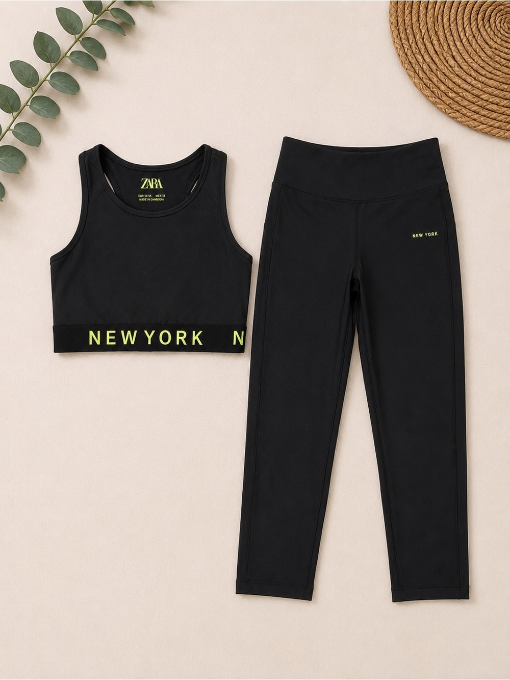 Zara kids active wear set size 9-10